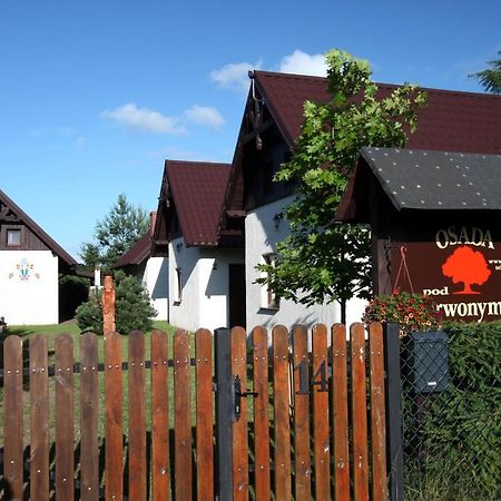 Osada Pod Czerwonym Debem - Czarny Mlyn Villa Jastrzębia Góra Exteriör bild